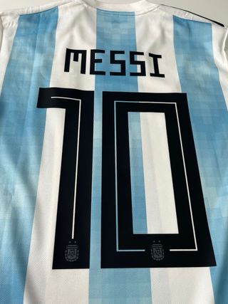 Camiseta Adidas Messi Argentina 2018 mundial 10 S