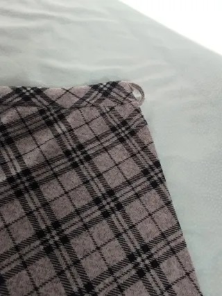 Falda larga acampanada