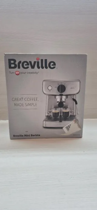 Cafetera Breville Mini Barista Acero Inox