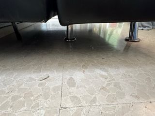 Sofá Cama Negro Piel