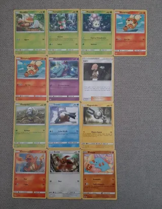 Pokemon lote cartas