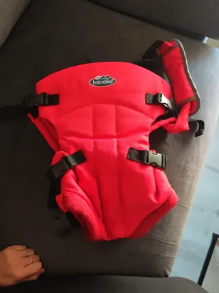 Mochila Portabebés Roja Babidéal