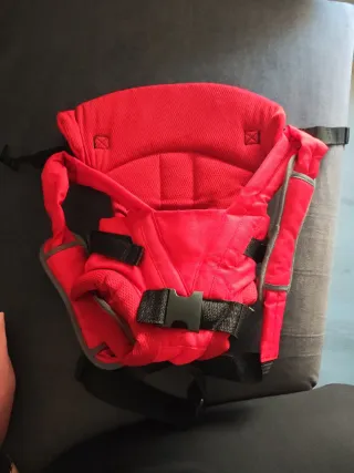 Mochila Portabebés Roja Babidéal