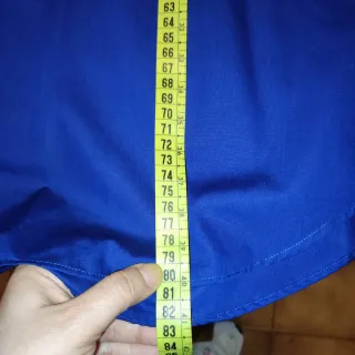 Camicia uomo blu taglia 44