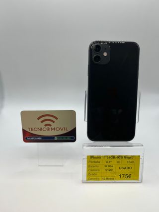 iPhone 11 64GB Nero Usato