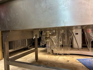 Fregadero industrial doble acero inoxidable