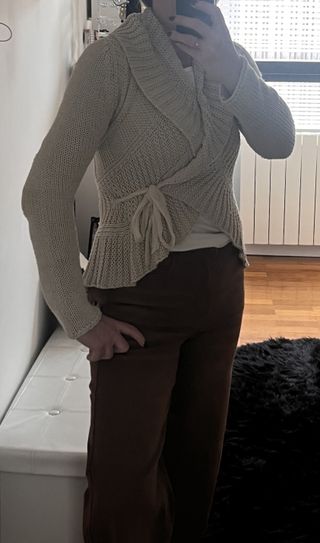 Chaqueta Rinascimento Beige Talla S