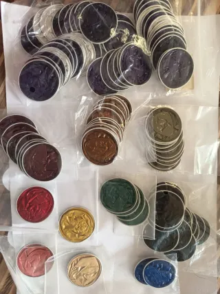 Cápsulas de café prensadas (varios colores)