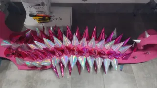 Disfraz carnaval 1disfraz rosa