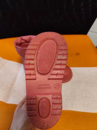 Stivaletti pioggia Igor n. 25 rosa,