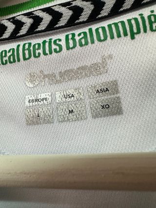 OFICIAL Camiseta Real Betis Canales 10 Hummel