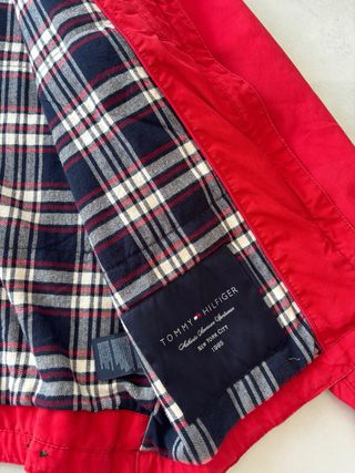 Chaqueta Tommy Hilfiger Roja Vintage