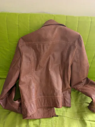 Chaqueta Cuero Mujer Inside M Marrón