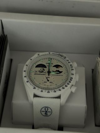 Swatch Mission to Earthphase Moonshine Gold