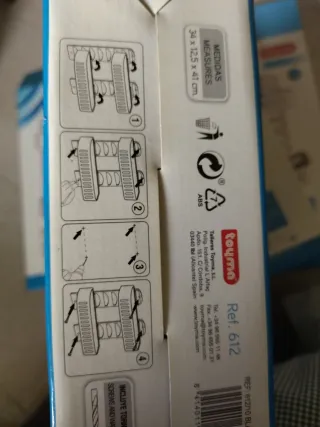 Estante doble baño Toyma ABS