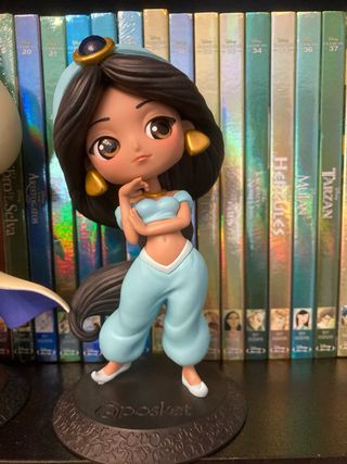 Figuras Qposket Aladdin y Jasmine disney Banpresto