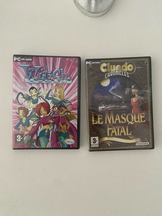 Juegos PC: Witch y Cluedo Chronicles NUEVOS