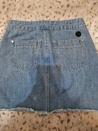 Falda vaquera Kendall+Kylie Talla S