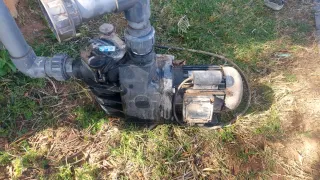 Válvulas de piscina de plástico y motor de piscina