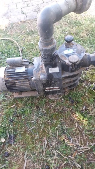 Válvulas de piscina de plástico y motor de piscina