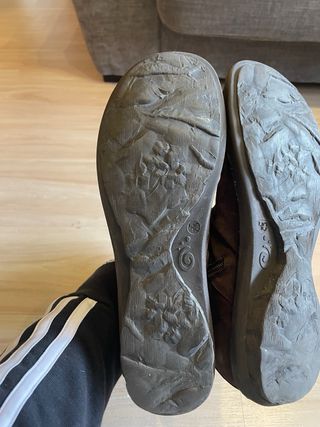 Botas de ante marrones