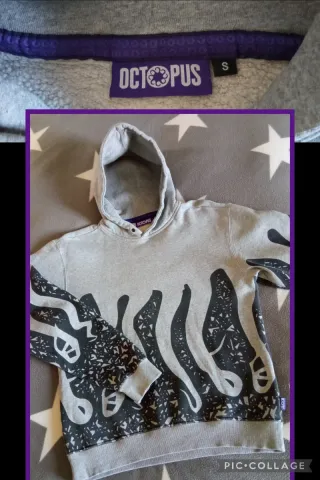 Felpa OCTOPUS originale taglia S