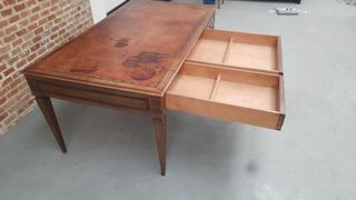 Mesa escritorio Luis XVI madera maciza