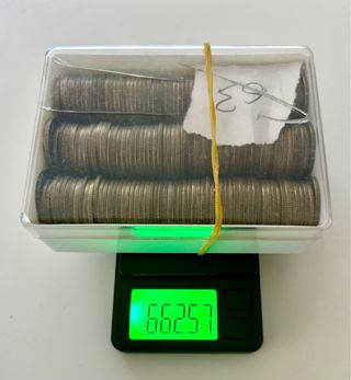 Lote 200 monedas 1 peseta 1963