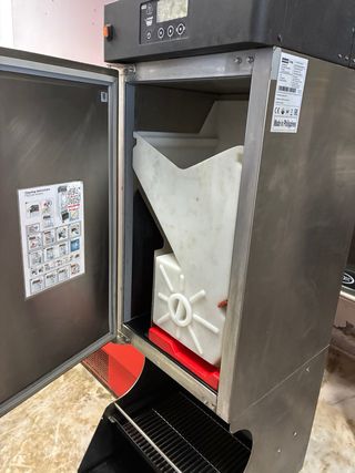 Dispensador de papas industrial