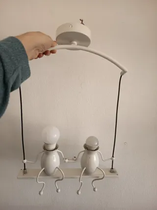 Lámpara Aplique Infantil Columpio