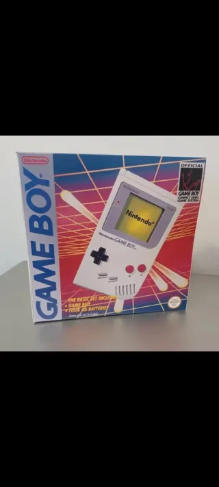 Caja SEGA Game Gear Portátil y Game boy(repro)