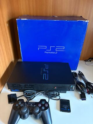Playstation 2 PS2 Sony Nera Completa