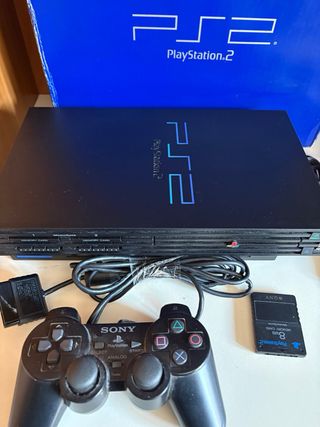 Playstation 2 PS2 Sony Nera Completa