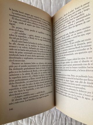 Libro Tiburón Jaws 1973 Vintage Made in Spain