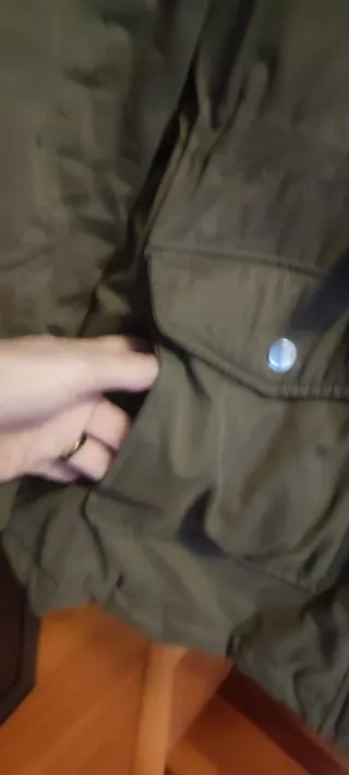 Parka 3 en 1 verde muy versátil