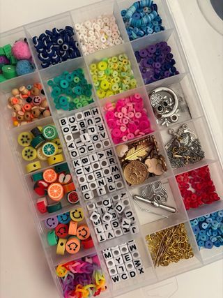 Kit para hacer pulseras y llaveros