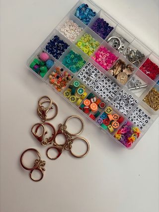 Kit para hacer pulseras y llaveros