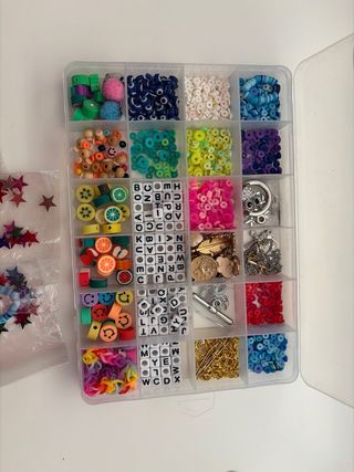 Kit para hacer pulseras y llaveros