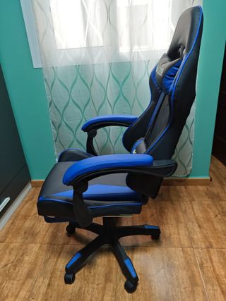 Silla Gaming Bogzzia Negra y Azul