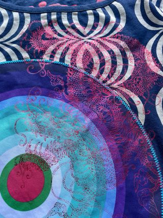 Camiseta Desigual Manga Larga Talla M/L