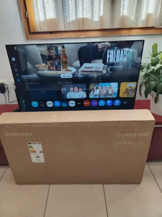A ESTRENAR ! Samsung Crystal UHD U7000F 43