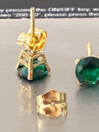 Pendientes Oro 18k Esmeraldas 4.20 Ct Muzo