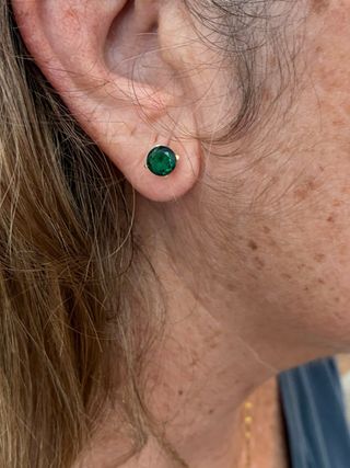 Pendientes Oro 18k Esmeraldas 4.20 Ct Muzo