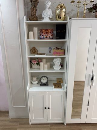 Estantería Blanca Estilo Nórdico