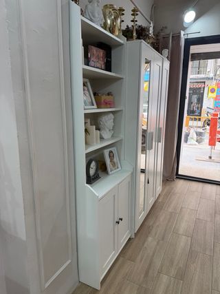 Estantería Blanca Estilo Nórdico