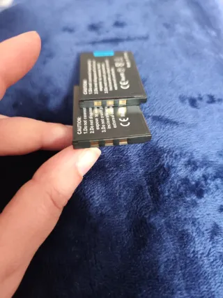 2 Baterías Li-ion para Cámara Digital