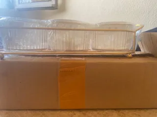 Set 3 Platos Decoración Dorados