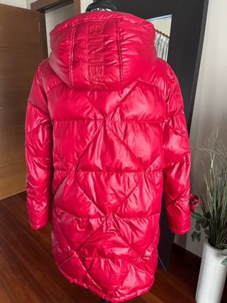 Plumífero rojo talla XL