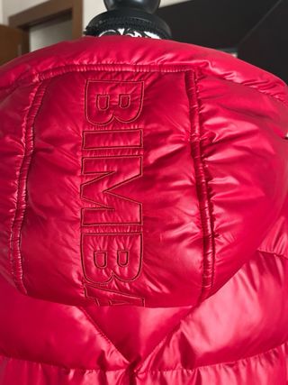 Plumífero rojo talla XL