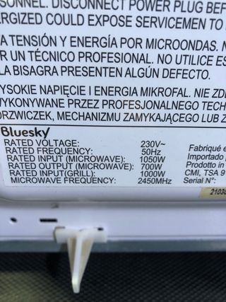 Microondas Bluesky Combi